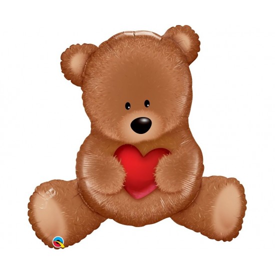 Μπαλόνι Foil 35" Teddy Bear Love ​89εκ ύψος 