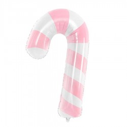 Μπαλόνι Foil 32″ Candy Cane Ροζ