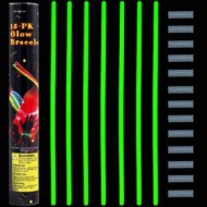 Glow stick βραχιόλι πράσινο (15 τεμ.) 