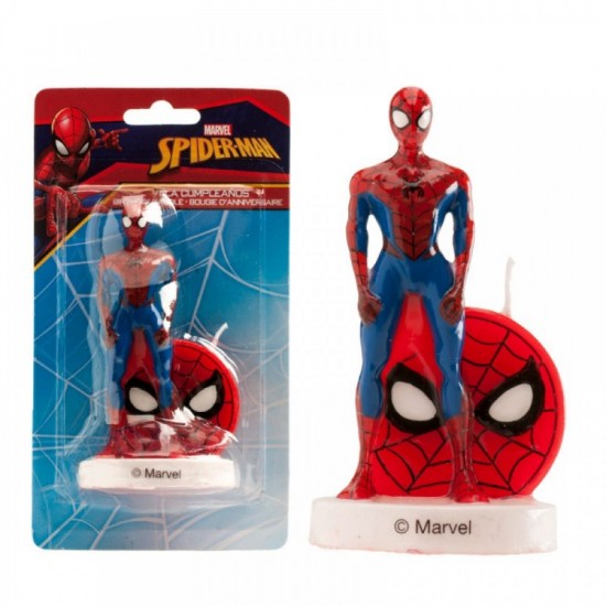 Κερί Spiderman 9cm Κερί Spiderman 9cm