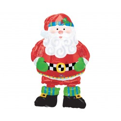 Μπαλόνι Foil Airwalker Santa - Άγιος Βασίλης / 94 εκ