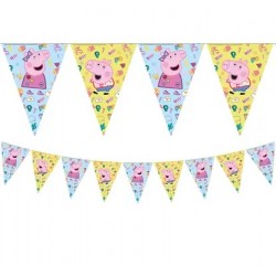 Τριγωνικά Σημαιάκια Peppa pig