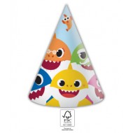  Καπελάκια baby shark 6τεμ