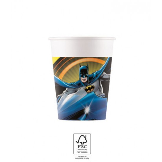 Ποτήρια Batman 8τεμ Ποτήρια Batman 8τεμ