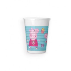 Ποτήρια Πλαστικά peppa pig 8τεμ