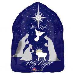 Μπαλόνι Foil 18″ Χριστουγεννιάτικο Άγια Νύχτα