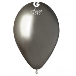 Μπαλόνι Λάτεξ 12″ Space Grey Shiny 