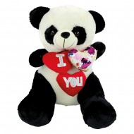Αρκουδάκι Panta με τρεις καρδιές Ι love you