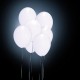 12″ Λευκό Μπαλόνι με φωτάκι LED (4 τεμ)