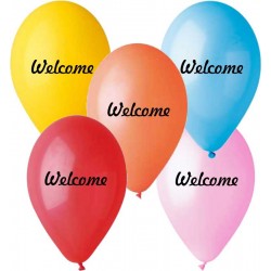 13″ Μπαλόνι Welcome (25 τεμ)