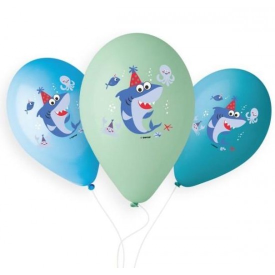Μπαλόνια Λάτεξ 13″ Baby Shark Μπαλόνια Λάτεξ 13″ Baby Shark