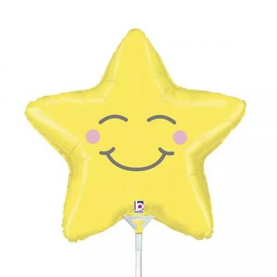 Μπαλόνι Foil 14″ Mini Shape Chubby Star Μπαλόνι Foil 14″ Mini Shape Chubby Star