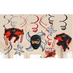 Swirl Διακοσμητικά Οροφής Ninja (12 τεμ)