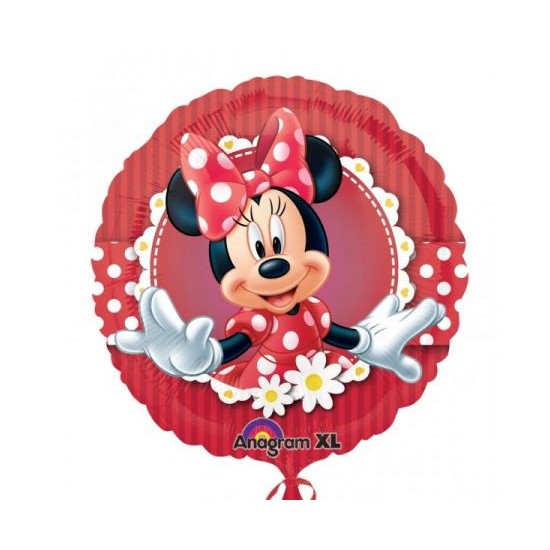 Μπαλόνι foil 18" Στρογγυλό Mad about Minnie