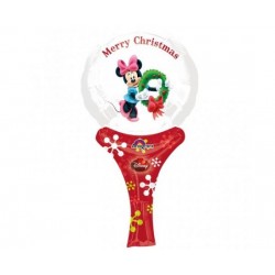 Μπαλόνι Foil Minishape Inflate Minnie Merry Christmas