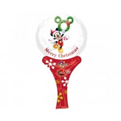 Μπαλόνι Foil Minishape Inflate Mickey Merry Christmas