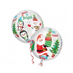 Μπαλόνι Foil 18" Satin Infused Christmas - Happy New Year