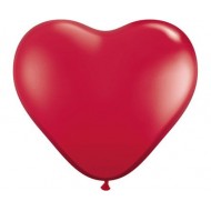 Μπαλόνια Λάτεξ Καρδιά 10" Κόκκινη Cherry Red