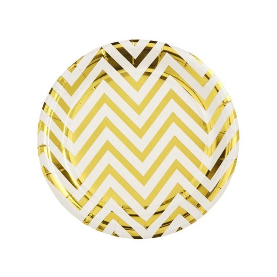 Μεγάλο Πιάτο Χρυσό Σεβρόν 