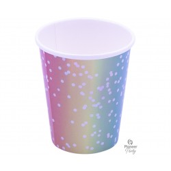 Ποτήρια Rainbow Ombre 250ml /8 τεμ