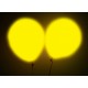 12″ Κίτρινο Μπαλόνι με φωτάκι LED (4 τεμ)