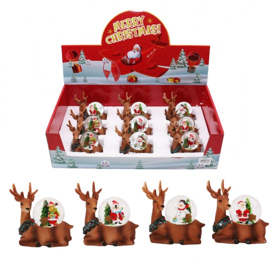 Γυάλα χιονιού τάρανδος