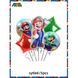 ΣΕΤ ΜΠΑΛΟΝΙΑ SUPER MARIO 5ΤΕΜ