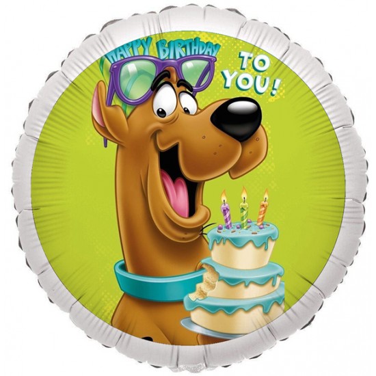Μπαλόνι Foil 18 ″ή 9" Tυπωμένο – Scooby Doo Μπαλόνι Foil 18 ″ή 9" Tυπωμένο – Scooby Doo
