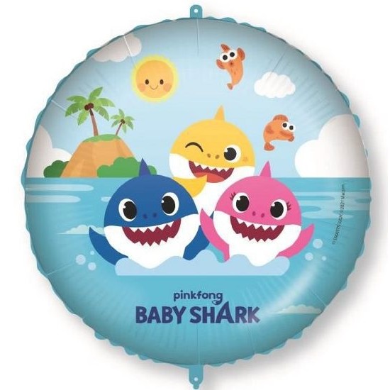 Μπαλόνι Foil 18″ Baby Shark Μπαλόνι Foil 18″ Baby Shark