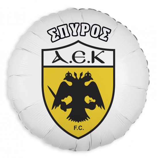 Μπαλόνι Foil 18″ή 9" Tυπωμένο – ΑΕΚ Μπαλόνι Foil 18″ή 9" Tυπωμένο – ΑΕΚ