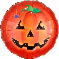 Μπαλόνι Foil 18″ Halloween παιχνιδιάρικη Κολοκύθα