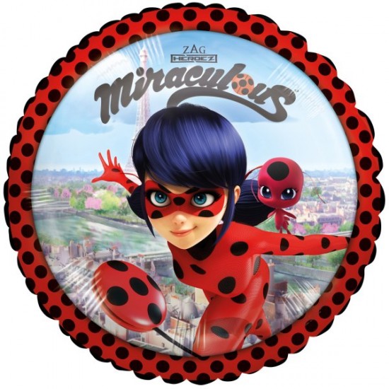 Μπαλόνι Foil 18″ Ladybug & Tikki Μπαλόνι Foil 18″ Ladybug & Tikki
