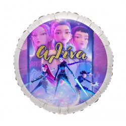 Μπαλόνι Foil 18 ″ή 9" Tυπωμένο – K-Pop Demon Hunters