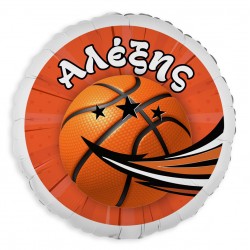 Μπαλόνι Foil 18" ή 9" Τυπωμένο – Μπάσκετ