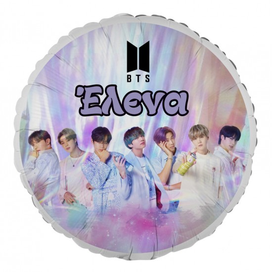 Μπαλόνι Foil 18″ ή 9" Tυπωμένο – BTS Μπαλόνι Foil 18″ ή 9" Tυπωμένο – BTS