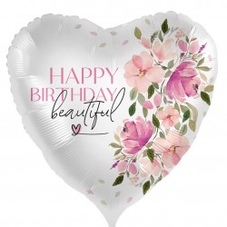 18” Μπαλόνι Happy Birthday Beautiful