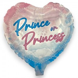 18” Μπαλόνι Καρδιά – Prince or Princess