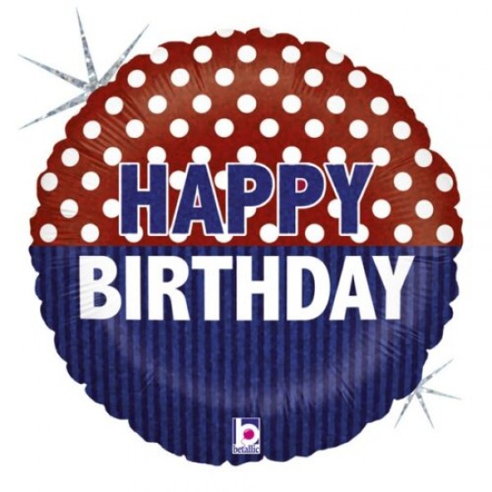Μπαλόνι Foil 18” Ναυτικό Birthday Μπαλόνι Foil 18” Ναυτικό Birthday