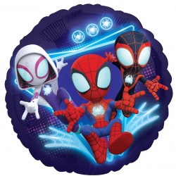 18” Μπαλόνι Spidey & His Amazing Friends – δύο όψεων