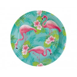 Πιάτα Μεγάλα Flamingo Paradise /8 τεμ
