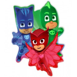 Ξύλινη Διακοσμητική Φιγούρα Pj Masks