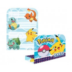 Προσκλήσεις με Φακέλους Pokemon / 8 τεμ