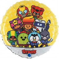 Μπαλόνι Foil 18″ Brawl Stars