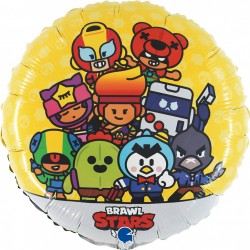 Μπαλόνι Foil 18″ Brawl Stars
