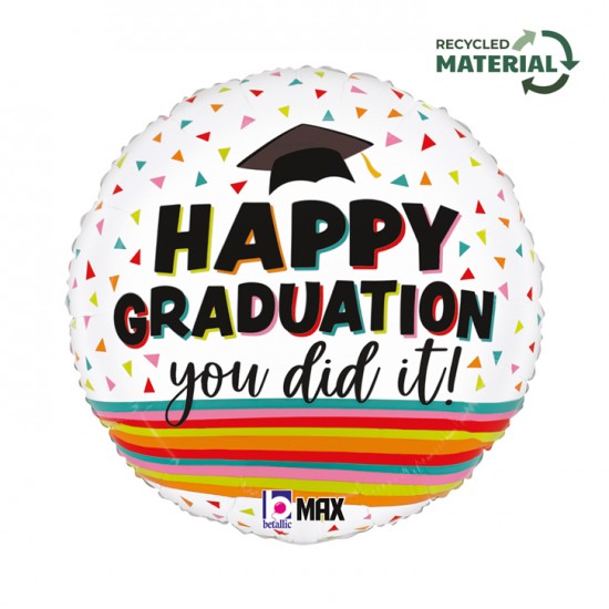 Μπαλόνι Foil 18″ Festive Graduation Μπαλόνι Foil 18″ Festive Graduation