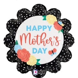 Μπαλόνι Foil 18″ Mother’s Day Butterfly Dots