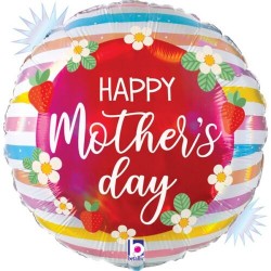 Μπαλόνι Foil 18″ Mother’s Day Φράουλες