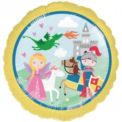 Μπαλόνι Foil 18″ Νεράιδα και Ιππότης