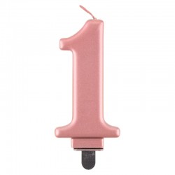 ΚΕΡΑΚΙ ΑΡΙΘΜΟΣ 1 ΜΕΤΑΛΛΙΚΟ ROSE GOLD