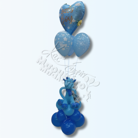 ΣΥΝΘΕΣΗ ΜΠΑΛΟΝΙΩΝ ΜΕ ΛΟΥΤΡΙΝΟ 